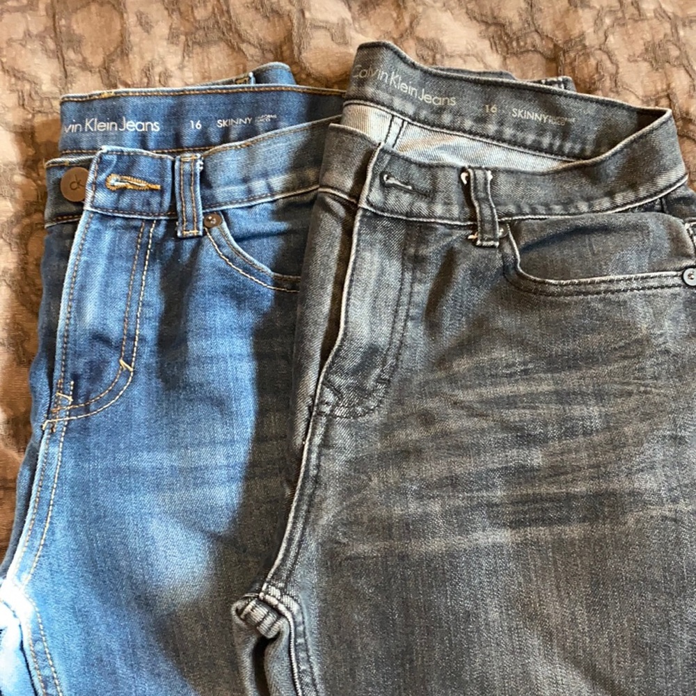 Calvin Klein Young Man’s jeans - Size 16 Skinny
